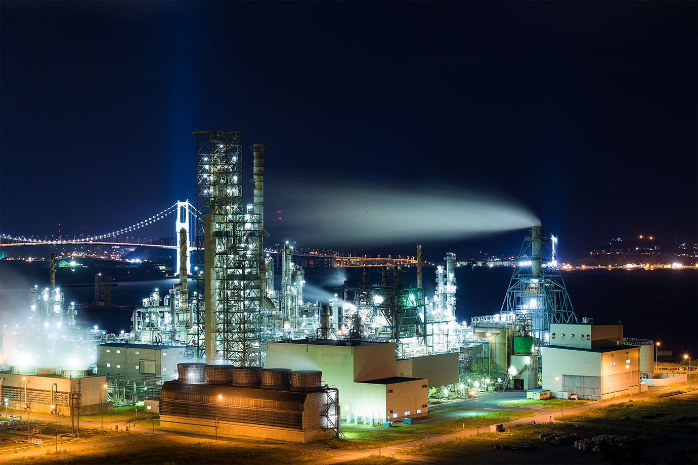 industrial-factory-in-muroran-at-night-2023-11-27-05-15-12-utc
